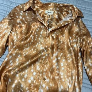 L’agence Silk Button Down - NWT